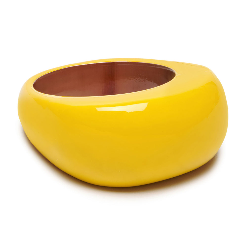 Branch Jewellery - Oval Yellow Horn ring