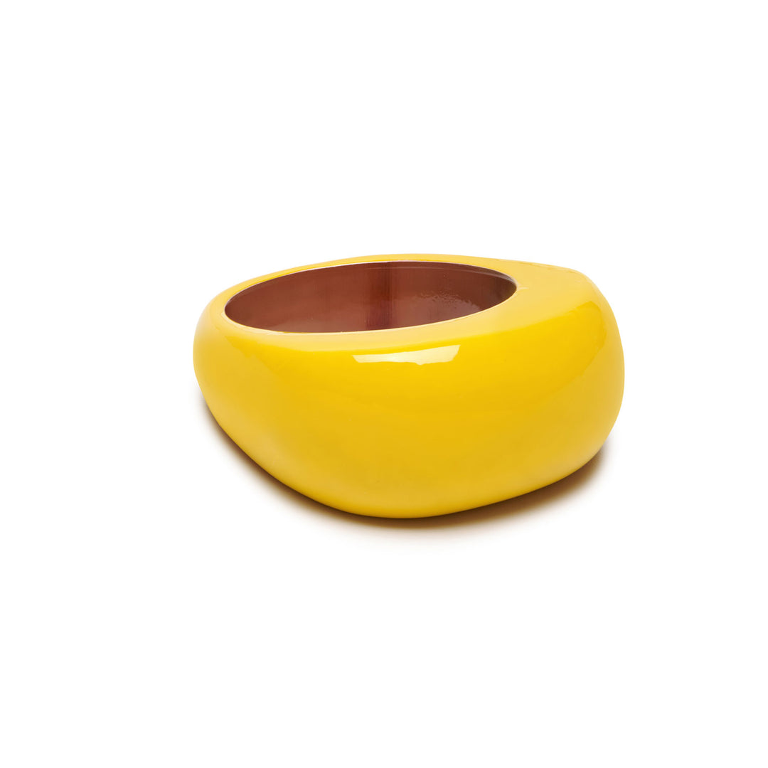 Branch Jewellery - Oval Yellow Horn ring