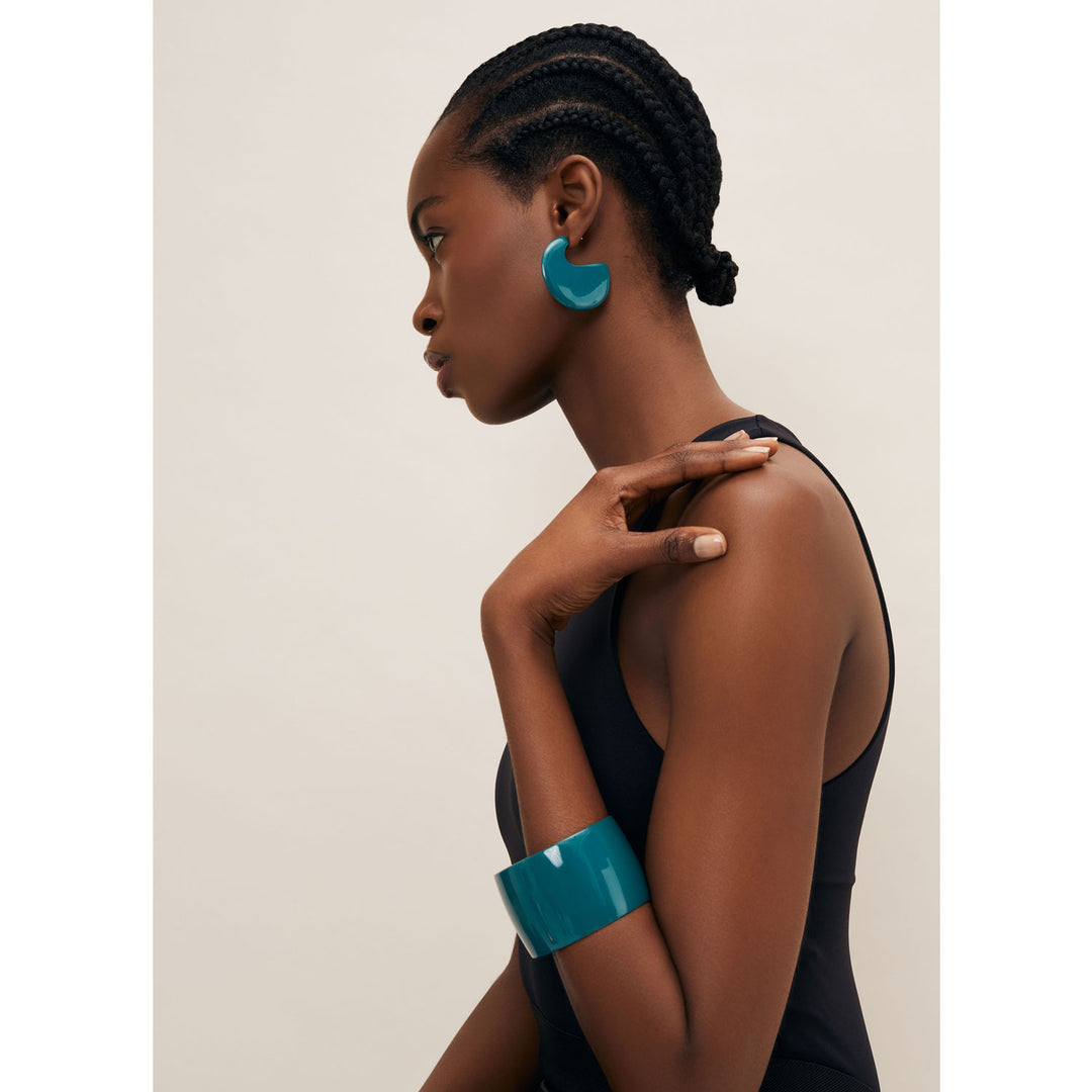 Branch jewellery - Teal lacquered jewellery collection