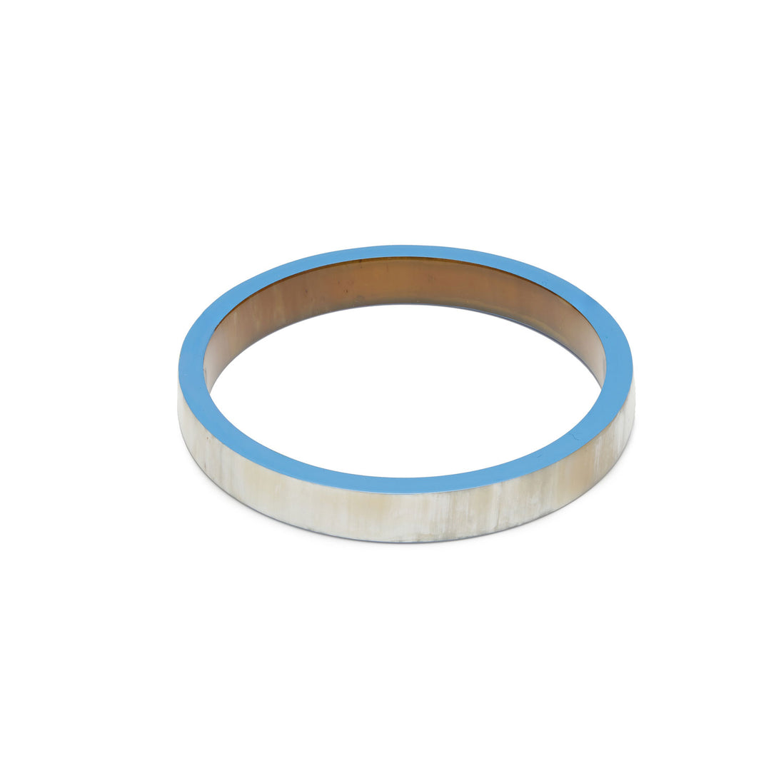 Branch Jewellery - Slim blue and white Natural Bangle