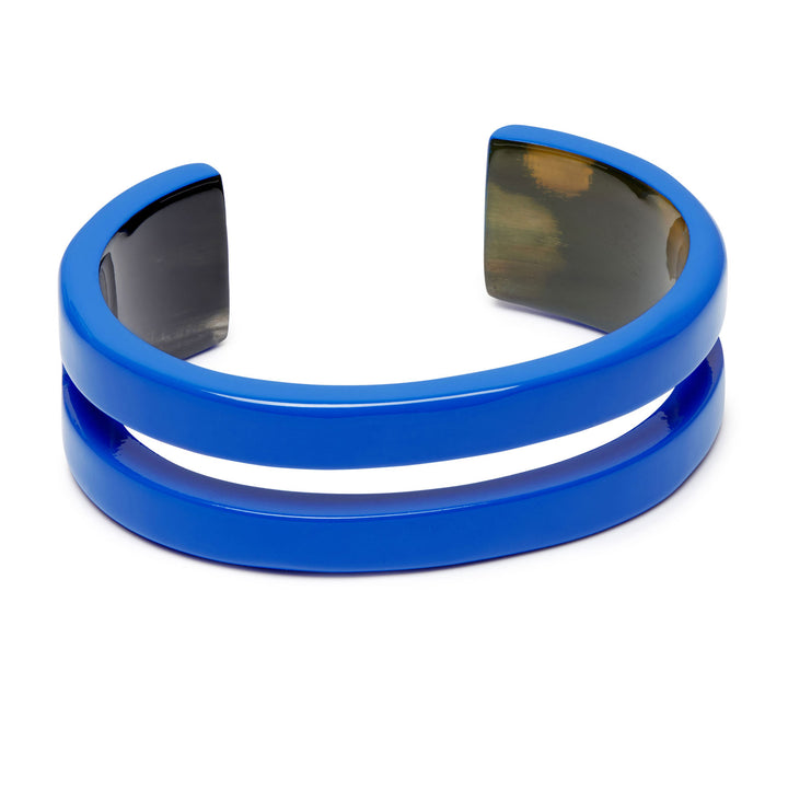 Bright Blue cut-out cuff