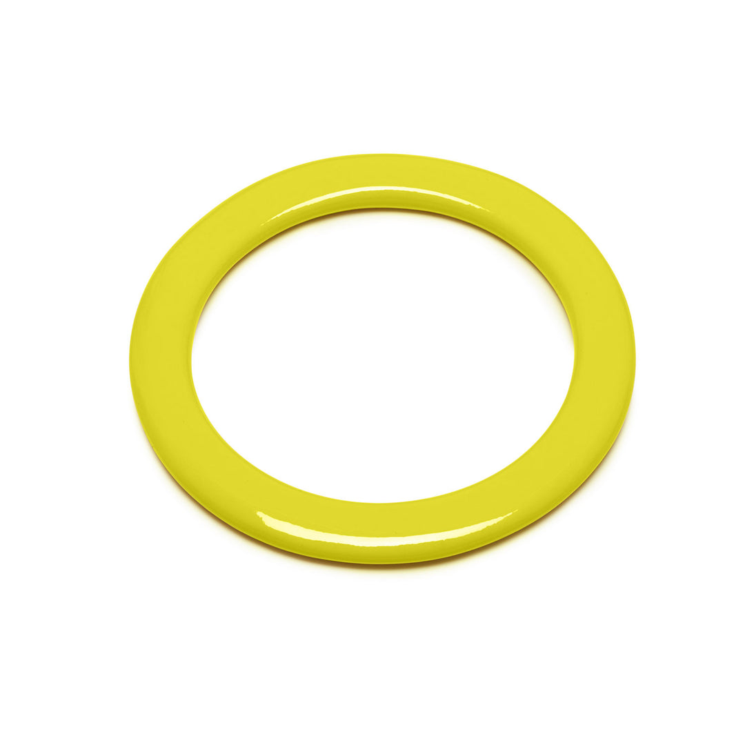 Branch Jewellery - Chartreuse lacquered flat Bangle