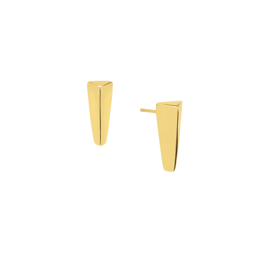 Branch Jewellery - Gold Small Triangle Shaped Earring