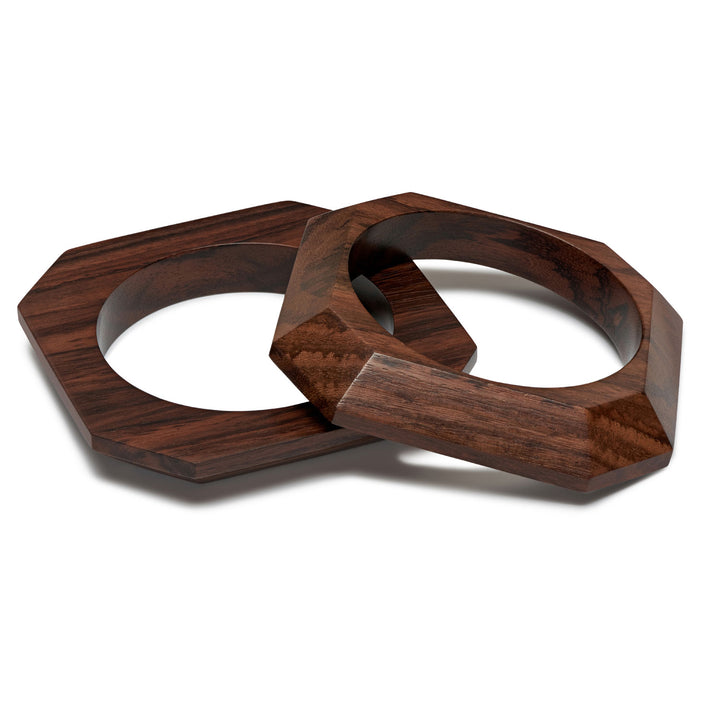 Set of two Octagon Shaped bangles