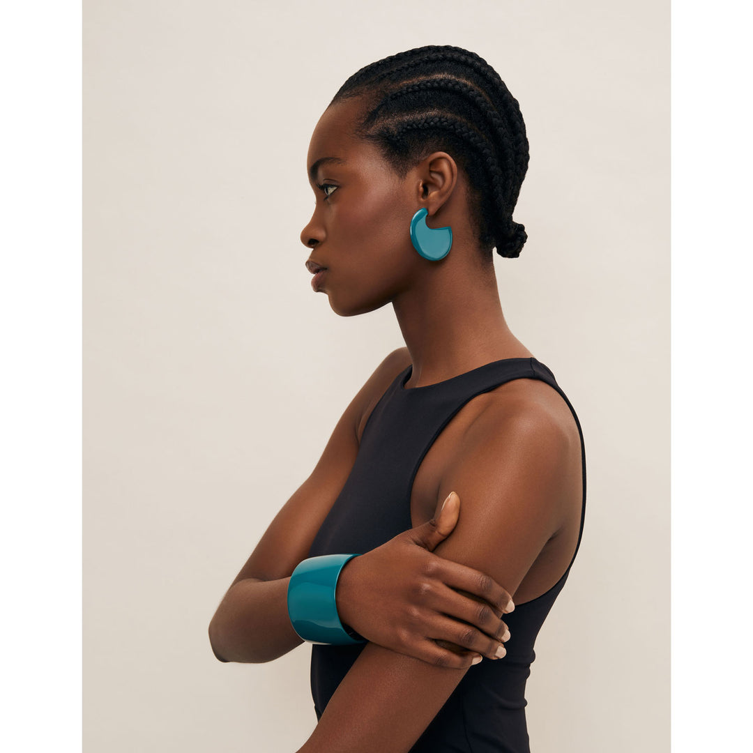 Branch jewellery - Teal lacquered jewellery collection