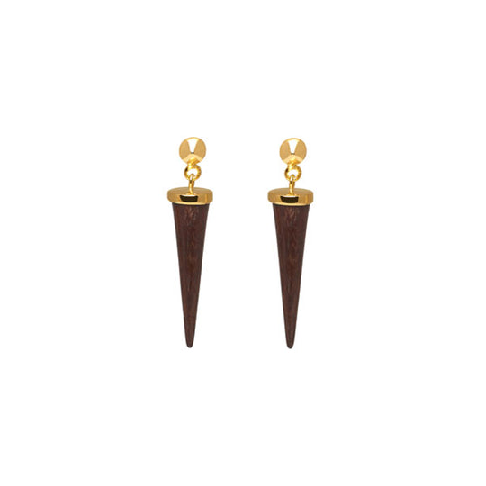 Gold Branch Earrings