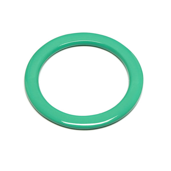 Branch jewellery - Mint buffalo horn bangle