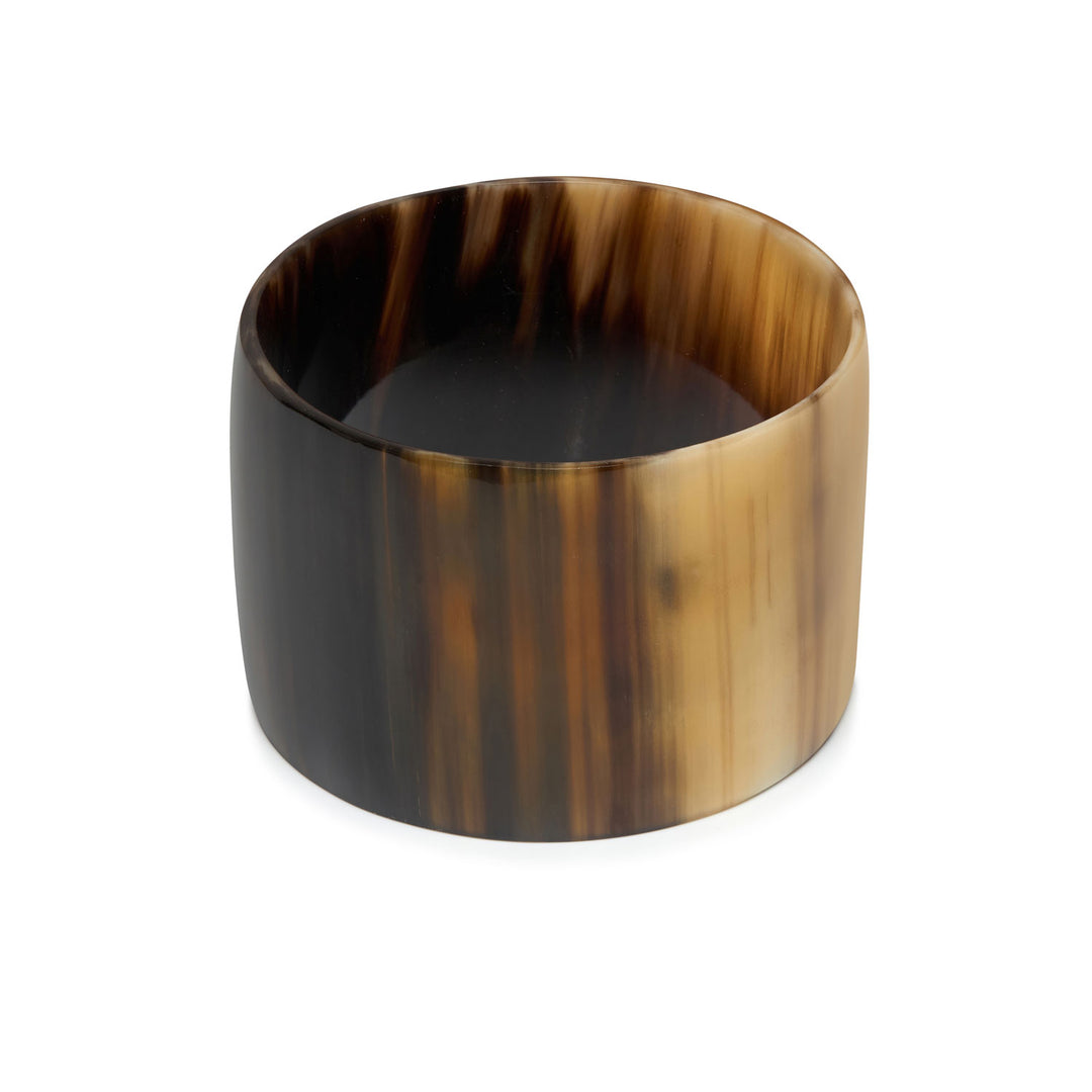 Branch Jewellery - Brown natural wide horn bangle